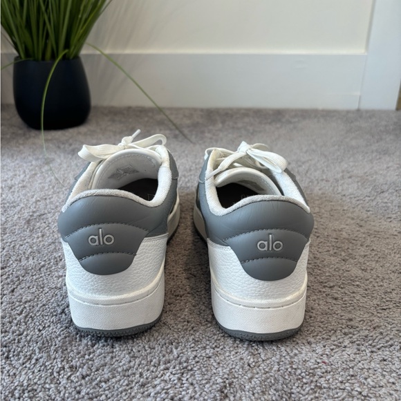 Alo Gray and White Sneakers - Picture 3 of 6